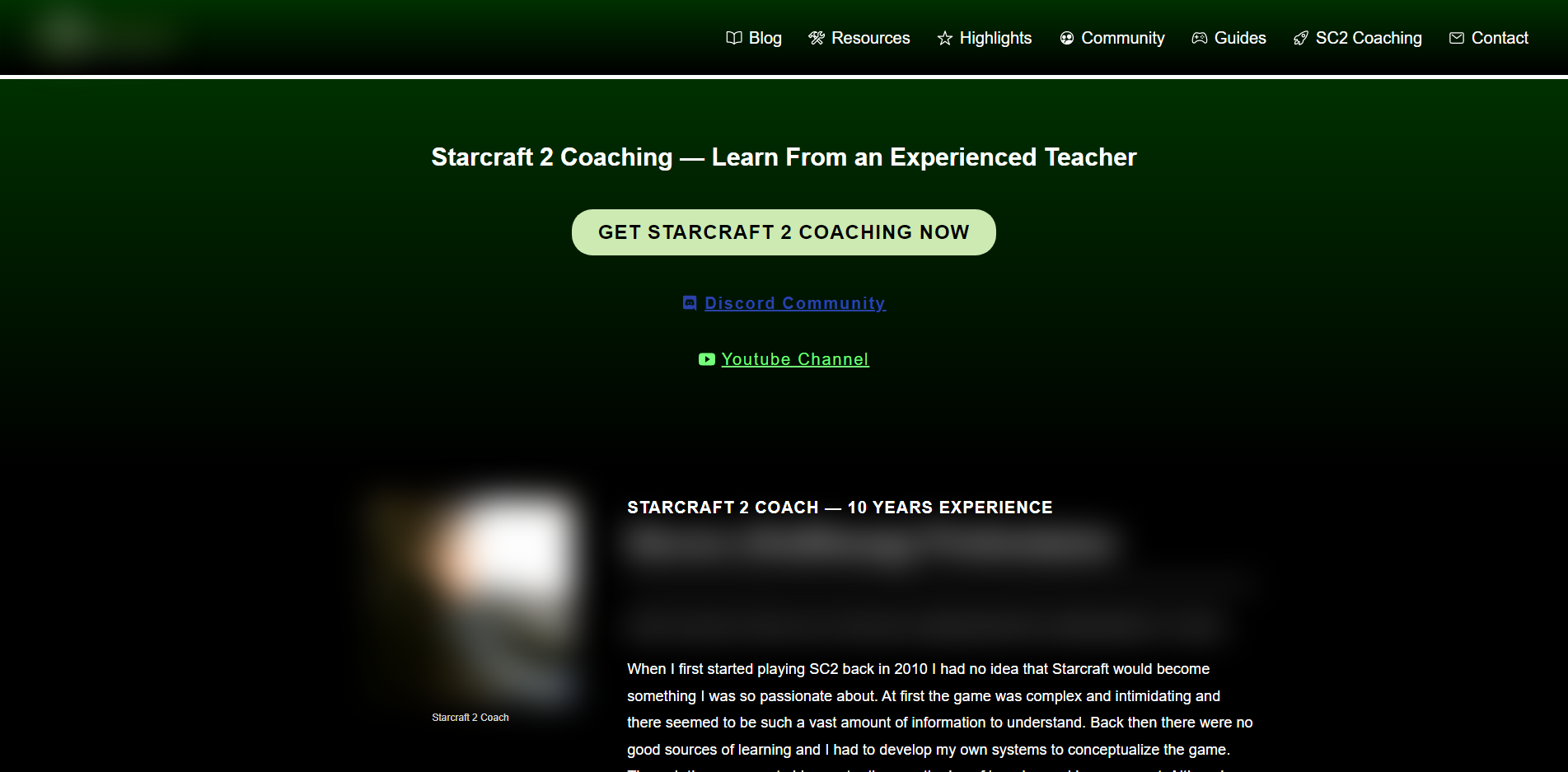 Image of a website we've built