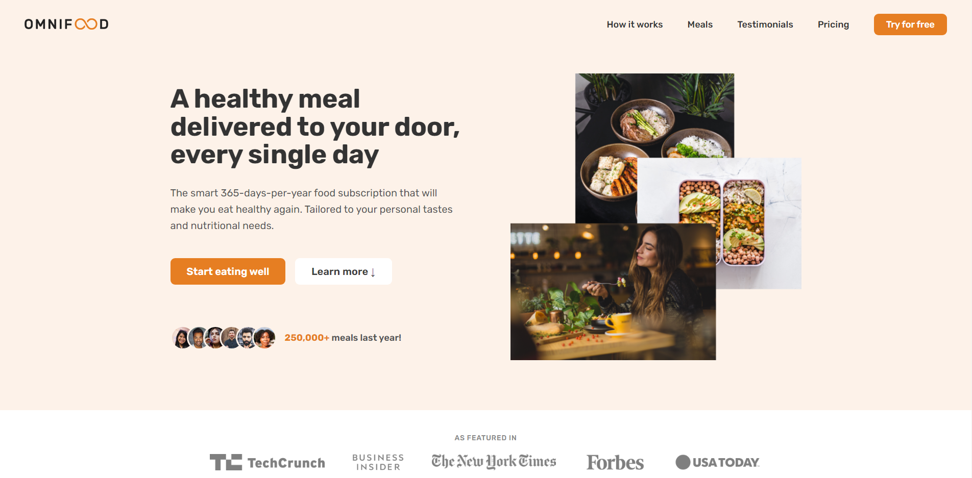 Image of a website we've built
